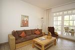 Wohnzimmer - FeWo10: Balkon,Meerblick,Strand - Top-Hundeurlaub
