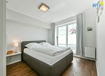 Schlafzimmer - Ferienwohnung Südperle - Top-Hundeurlaub