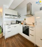 Küche / Küchenzeile - Ferienwohnung Südperle - Top-Hundeurlaub