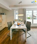 Küche / Küchenzeile - Ferienwohnung Südperle - Top-Hundeurlaub