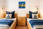 Schlafzimmer - Strandmuschel - Top-Hundeurlaub