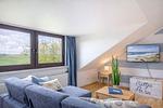 Wohnzimmer - Haus Lüttje Hörn Apartment Meer - Top-Hundeurlaub