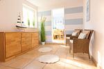 Küche / Küchenzeile - Haus Lüttje Hörn Apartment Meer - Top-Hundeurlaub