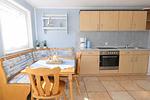 Küche / Küchenzeile - Haus Lüttje Hörn Apartment Meer - Top-Hundeurlaub