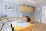 Küche / Küchenzeile - Haus Lüttje Hörn Apartment Meer - Top-Hundeurlaub