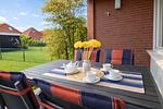 Terrasse - Babsi‘s Möwennest - Top-Hundeurlaub