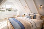 Schlafzimmer - Lüttje Strandhuus - Top-Hundeurlaub