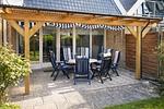 Terrasse - Lüttje Strandhuus - Top-Hundeurlaub