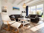 Wohnzimmer - Lüttje Strandhuus - Top-Hundeurlaub