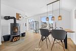 Wohnzimmer - Ferienwohnung Havhus Olpenitz - Top-Hundeurlaub