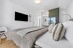 Schlafzimmer - Ferienwohnung Havhus Olpenitz - Top-Hundeurlaub