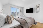 Schlafzimmer - Ferienwohnung Havhus Olpenitz - Top-Hundeurlaub