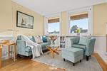 Wohnzimmer - Haus Friedeburg App. Seestern Rantum auf Sylt - Top-Hundeurlaub