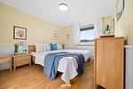 Schlafzimmer - Haus Friedeburg App. Seestern Rantum auf Sylt - Top-Hundeurlaub