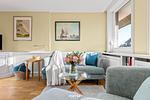 Wohnzimmer - Haus Friedeburg App. Seestern Rantum auf Sylt - Top-Hundeurlaub