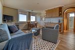 Wohnzimmer - Haus Friedeburg App. Watt Rantum auf Sylt - Top-Hundeurlaub