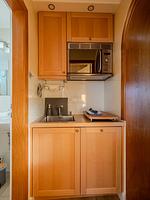 Küche / Küchenzeile - Haus Friedeburg App. Watt Rantum auf Sylt - Top-Hundeurlaub