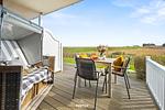 Terrasse - Haus Friedeburg App. Düne Rantum auf Sylt - Top-Hundeurlaub