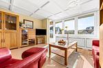 Wohnzimmer - Haus Friedeburg App. Düne Rantum auf Sylt - Top-Hundeurlaub