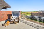 Terrasse - Haus Friedeburg App. Düne Rantum auf Sylt - Top-Hundeurlaub