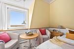 Wohnzimmer - Haus Friedeburg App. Anne Rantum auf Sylt - Top-Hundeurlaub