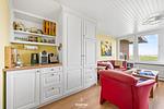 Wohnzimmer - Haus Friedeburg App. Alana Rantum auf Sylt - Top-Hundeurlaub