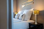 Schlafzimmer - Luxury Beach Apartment 10 mit Balkon, hundefreundlich, individuell - Top-Hundeurlaub
