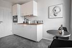 Küche / Küchenzeile - Ferienwohnung Nordlicht Eckernförde - Top-Hundeurlaub