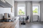 Küche / Küchenzeile - Ferienwohnung Nordlicht Eckernförde - Top-Hundeurlaub