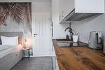Küche / Küchenzeile - Ferienwohnung Nordlicht Eckernförde - Top-Hundeurlaub