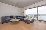 Wohnzimmer - Ferienwohnung Rooftop Garden 1 Olpenitz - Top-Hundeurlaub