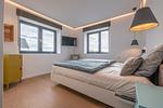 Schlafzimmer - Ferienwohnung Rooftop Garden 1 Olpenitz - Top-Hundeurlaub
