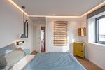 Schlafzimmer - Ferienwohnung Rooftop Garden 1 Olpenitz - Top-Hundeurlaub