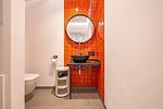 Gäste-WC - Ferienwohnung Rooftop Garden 1 Olpenitz - Top-Hundeurlaub