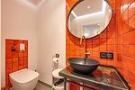 Gäste-WC - Ferienwohnung Rooftop Garden 1 Olpenitz - Top-Hundeurlaub