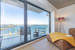 Meerblick - Ferienwohnung Rooftop Garden 4 Olpenitz - Top-Hundeurlaub