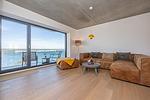 Wohnzimmer - Ferienwohnung Rooftop Garden 4 Olpenitz - Top-Hundeurlaub