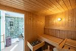 Sauna - Ferienwohnung Rooftop Garden 3 Olpenitz - Top-Hundeurlaub
