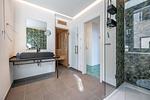 Badezimmer - Ferienwohnung Rooftop Garden 3 Olpenitz - Top-Hundeurlaub