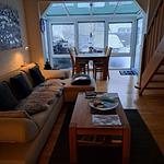 Wohnzimmer - Ferienhaus Winne-Hus Winnemark - Top-Hundeurlaub