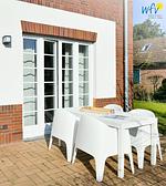 Terrasse - Ferienwohnung Austernfischer - Top-Hundeurlaub