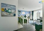 Wohnzimmer - Ferienwohnung Austernfischer - Top-Hundeurlaub