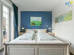 Bett - Ferienwohnung Austernfischer - Top-Hundeurlaub