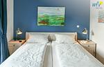 Bett - Ferienwohnung Austernfischer - Top-Hundeurlaub