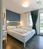 Schlafzimmer - Ferienwohnung Austernfischer - Top-Hundeurlaub