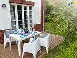 Terrasse - Ferienwohnung Austernfischer - Top-Hundeurlaub