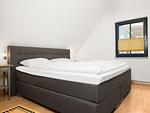 Schlafzimmer - Reetdachhaus Hus Achtern - Top-Hundeurlaub
