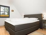 Schlafzimmer - Reetdachhaus Hus Achtern - Top-Hundeurlaub
