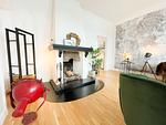 Kamin-/Ofen - Altbauwohnung mit Panorama Schleiblick, Balkon und Kamin im Herzen von Schleswig - Top-Hundeurlaub