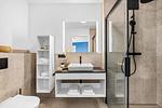 Badezimmer - Ferienwohnung TheViewB12 Zuhause bei Emi Dagebüll - Top-Hundeurlaub